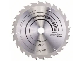 190 x 20/16 x 2,6 mm, 24 BOSCH