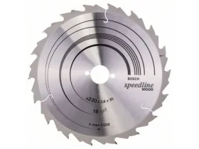 Pilový kotouč Speedline Wood - 230 x 30 x 2,6 mm, 18 BOSCH