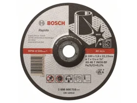 Dělicí kotouč profilovaný Expert for Inox - Rapido AS 46 T INOX BF, 180 mm, 1,6 mm