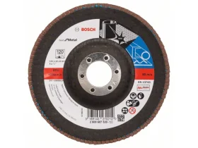 Lamelový brusný kotouč X571, Best for Metal D = 125 mm; K = 120, lomený