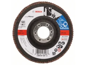 Lamelový brusný kotouč X571, Best for Metal D = 115 mm; K = 120, rovný 23221