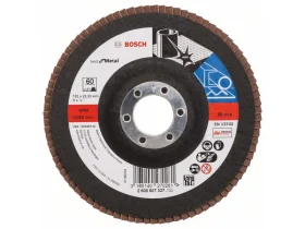 Lamelový brusný kotouč X571, Best for Metal D = 125 mm; K = 60, rovný 23223