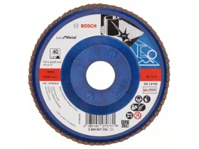 Lamelový brusný kotouč X571, Best for Metal D = 115 mm; K = 40, rovný