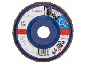 Lamelový brusný kotouč X571, Best for Metal D = 115 mm; K = 60, rovný