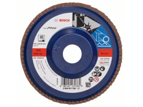 Lamelový brusný kotouč X571, Best for Metal D = 125 mm; K = 40, rovný