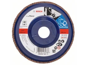 Lamelový brusný kotouč X571, Best for Metal D = 125 mm; K = 80, rovný