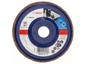 Lamelový brusný kotouč X571, Best for Metal D = 125 mm; K = 120, rovný