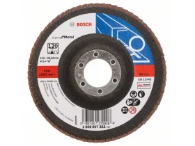 Lamelový brusný kotouč X551, Expert for Metal D = 115 mm; K = 120; lomený 15625