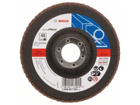 Lamelový brusný kotouč X551, Expert for Metal D = 125 mm; K = 40; lomený 15626