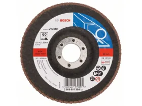 Lamelový brusný kotouč X551, Expert for Metal D = 125 mm; K = 60; lomený 15627