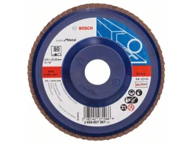 Lamelový brusný kotouč X551, Expert for Metal D = 125 mm; K = 80; rovný