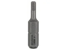Šroubovací bit zvlášť tvrdý Extra-Hart HEX 3, 25 mm
