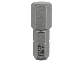 Šroubovací bit zvlášť tvrdý Extra-Hart HEX 8, 25 mm