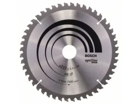 Pilový kotouč Optiline Wood 210x30x2,0 mm, 48 BOSCH