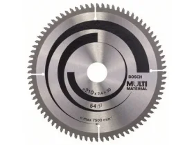 Pilový kotouč Multi Material 210x30x2,5 mm, 80 BOSCH