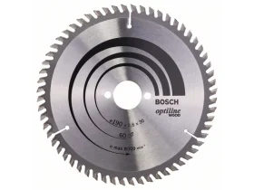 Pilový kotouč Optiline Wood 190 x 30 x 2,6 mm, 60