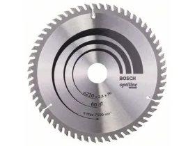 Pilový kotouč Optiline Wood - 210 x 30 x 2,8 mm, 60 BOSCH