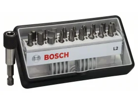(18+1)dílná sada šroubovacích bitů Robust Line, L Extra-Hart 25 mm, (18+1)dílná sada 11288