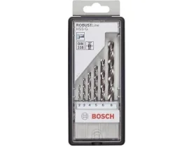 Sada vrtáků do kovu Robust Line HSS-G, 6dílná, 135° 2; 3; 4; 5; 6; 8 mm, 135°