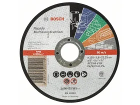 Dělicí kotouč rovný Rapido Multi Construction ACS 46 V BF, 125 mm, 1,6 mm