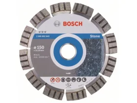 Bosch Diamantový dělicí kotouč Best for Stone 150 x 22,23 x 2,4 x 12 mm