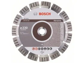 Diamantový dělicí kotouč Best for Abrasive 230 x 22,23 x 2,4 x 15 mm