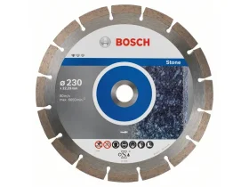 Diamantový dělicí kotouč Standard for Stone 230 x 22,23 x 2,3 x 10 mm 19043