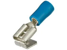 Ploché zásuvk.konovky, modrá/100ks
