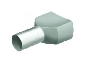 Dvojité dutinky s izol,2x4.0 šedá/100ks