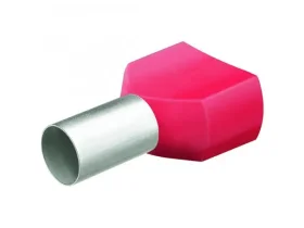 Dvojité dutinky s izol,2x10.0 červ/50ks