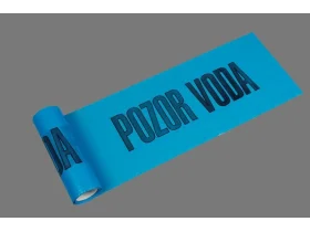 fólie výstražná 22cm modrá / voda Den Braven