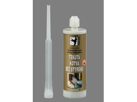 Tekutá kotva bez styrenu / polyesterová pryskyřice bez styrenu 380ml šedá Den Braven