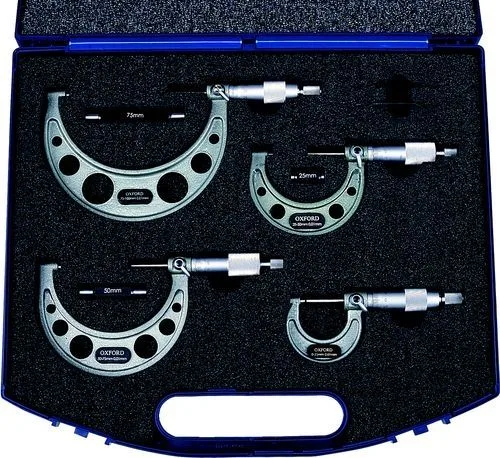 sada mikrometrů 0-100mm 0,01 O sada mikrometrů 0-100mm 0,01 O