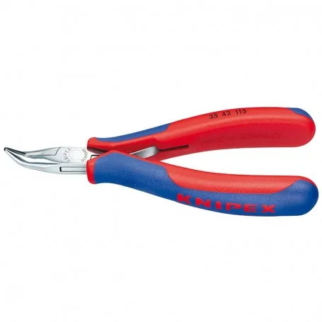 kleště montážní zahnuté pro elektroniku 115mm KNIPEX 3542115 kleště montážní zahnuté pro elektroniku 115mm KNIPEX 3542115