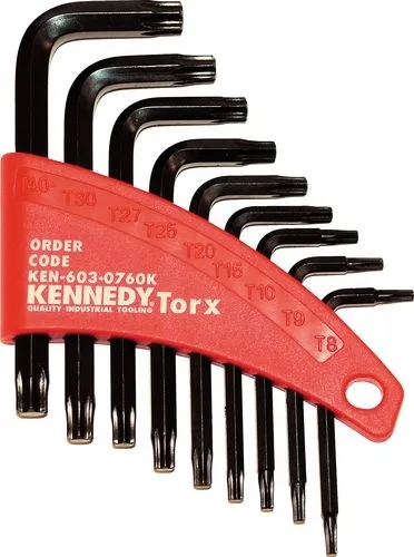sada IMBUS TORX 9díl.(T8-T40)Kennedy sada IMBUS TORX 9díl.(T8-T40)Kennedy