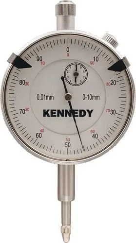 Úchylkoměr číselníkový pr. 58mm, 10mm x 0-100 x 0,01mm Kennedy s plunžrem Úchylkoměr číselníkový pr. 58mm, 10mm x 0-100 x 0,01mm Kennedy s plunžrem