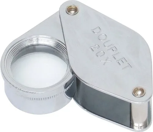 Dvojitá lupa FLD-9 ,zvětšení 20x s pouzdrem 18mm Oxford Dvojitá lupa FLD-9 ,zvětšení 20x s pouzdrem 18mm Oxford