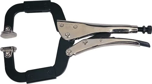 0-125mm LOCKING C-CLAMP WITH SWIVEL TIPS 0-125mm LOCKING C-CLAMP WITH SWIVEL TIPS