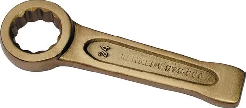 klíč očkový úder.75 mm nejiskřivý hlin.bronz KENNEDY klíč očkový úder.75 mm nejiskřivý hlin.bronz KENNEDY