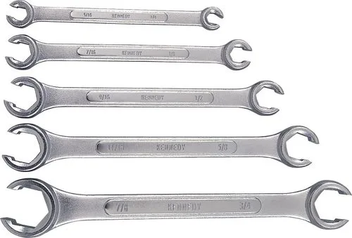 1/4"-7/8"A/F FL/NUT RINGSPANNER SET (5) 1/4"-7/8"A/F FL/NUT RINGSPANNER SET (5)