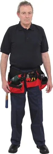 DOUBLE NAIL BAG & COMBI POLYESTER TOOL POUCH c