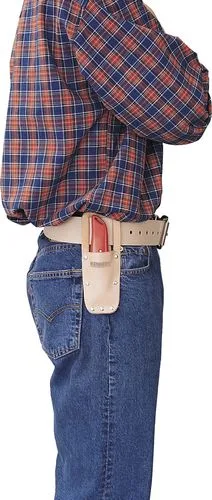 LEATHER TRIMMING KNIFE POUCH a
