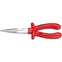 kleště půlkulaté 200mm s ostřím máčené rovné 1000V VDE KNIPEX kleště půlkulaté 200mm s ostřím máčené rovné 1000V VDE KNIPEX