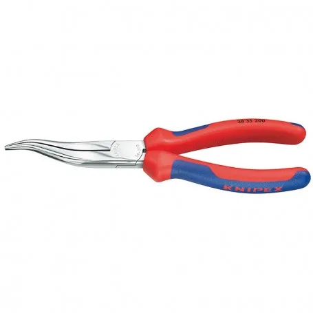 Kleště pro mechaniky chrom zahnuté 200 mm Knipex Kleště pro mechaniky chrom zahnuté 200 mm Knipex