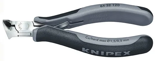 Knipex Kleště pro elektroniku štípací čelní 120 mm Knipex Kleště pro elektroniku štípací čelní 120 mm