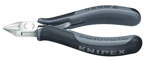 Štípací kleště pro elektroniku ESD boční Knipex 115 mm Štípací kleště pro elektroniku ESD boční Knipex 115 mm