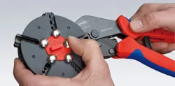 kleště lisovací s výměnným zásobníkem KNIPEX Multi Crimp b