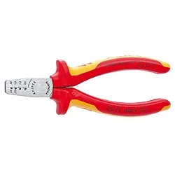 kleště krimpovací samonastavitelné na dutinky 1000V Knipex kleště krimpovací samonastavitelné na dutinky 1000V Knipex