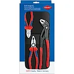 sada kleští komb.,siko, štíp. 3ks KNIPEX 002009V01