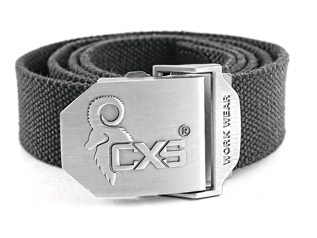 opasek textilní 125cm / 4cm, černý, kov.spona CXS NAVAH opasek textilní 125cm / 4cm, černý, kov.spona CXS NAVAH